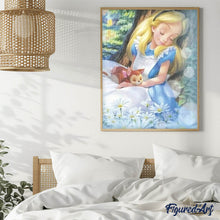 Afbeelding in Gallery-weergave laden, Diamond Painting - Slapen Diamond Painting Romantiek, romantiek
