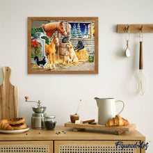 Afbeelding in Gallery-weergave laden, Diamond Painting - Stal dieren, Diamond Painting Dieren