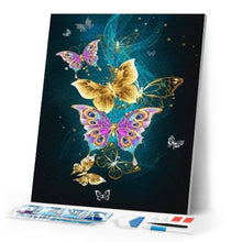 Afbeelding in Gallery-weergave laden, Diamond Painting - Feeënvleugels in Kleuren