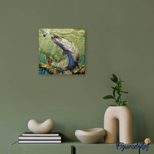 Afbeelding in Gallery-weergave laden, Diamond Painting - Snoek Vissen dieren, Diamond Painting Dieren, vissen