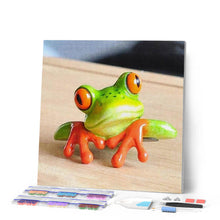 Afbeelding in Gallery-weergave laden, Diamond Painting - Kikker dieren, Diamond Painting Dieren