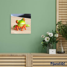 Afbeelding in Gallery-weergave laden, Diamond Painting - Kikker dieren, Diamond Painting Dieren