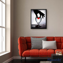Afbeelding in Gallery-weergave laden, Diamond Painting - Hart in een glas Diamond Painting Romantiek, romantiek