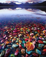 Afbeelding in Gallery-weergave laden, Diamond Painting - Kleurrijke kiezelstenen Diamond Painting Landschappen, landschappen
