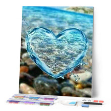 Afbeelding in Gallery-weergave laden, Diamond Painting - Helder hart Diamond Painting Romantiek, romantiek