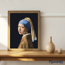 Afbeelding in Gallery-weergave laden, Diamond Painting - Meisje met de parel - Vermeer