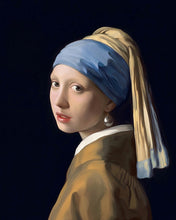 Afbeelding in Gallery-weergave laden, Diamond Painting - Meisje met de parel - Vermeer
