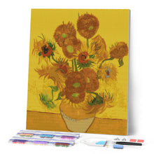 Afbeelding in Gallery-weergave laden, Diamond Painting - Zonnebloemen - Vincent van Gogh