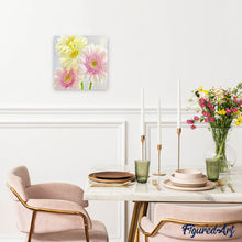 Afbeelding in Gallery-weergave laden, Diamond Painting - Madeliefjes in pastelkleuren Diamond Painting Bloemen, bloemen