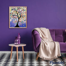 Afbeelding in Gallery-weergave laden, Diamond Painting - Boom gebrandschilderd glas Diamond Painting Landschappen, landschappen, bomen