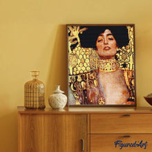 Afbeelding in Gallery-weergave laden, Diamond Painting - Judith I - Klimt
