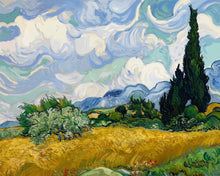 Afbeelding in Gallery-weergave laden, Diamond Painting - Tarweveld met cipressen - Van Gogh