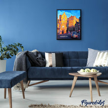 Afbeelding in Gallery-weergave laden, Diamond Painting - Edinburgh Straat 40x50cm reeds ingelijst