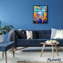 Afbeelding in Gallery-weergave laden, Diamond Painting - Tokyo Harajuku 40x50cm reeds ingelijst