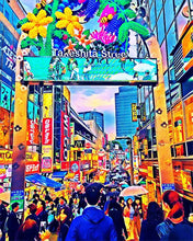 Afbeelding in Gallery-weergave laden, Diamond Painting - Tokyo Harajuku