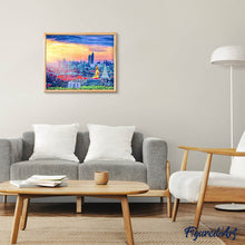 Afbeelding in Gallery-weergave laden, Diamond Painting - Boeddha Bangkok 40x50cm reeds ingelijst