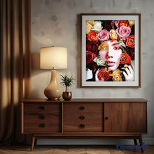 Afbeelding in Gallery-weergave laden, Diamond Painting - Rozengezicht