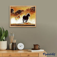 Afbeelding in Gallery-weergave laden, Diamond Painting - Paarden in actie