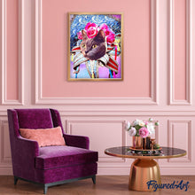 Afbeelding in Gallery-weergave laden, Diamond Painting - Kat Mardigras