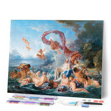 Afbeelding in Gallery-weergave laden, Diamond Painting - De triomf van Venus - François Boucher 40x50cm reeds ingelijst