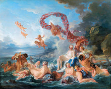 Afbeelding in Gallery-weergave laden, Diamond Painting - De triomf van Venus - François Boucher 40x50cm reeds ingelijst