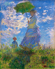Afbeelding in Gallery-weergave laden, Diamond Painting - De Wandeling - Monet reeds ingelijst