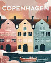 Afbeelding in Gallery-weergave laden, Diamond Painting - Reisposter Kopenhagen