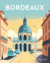 Afbeelding in Gallery-weergave laden, Diamond Painting - Reisposter Bordeaux