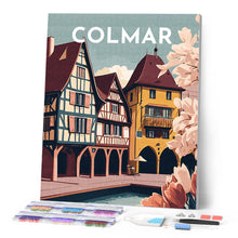 Afbeelding in Gallery-weergave laden, Diamond Painting - Reisposter Colmar