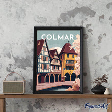 Afbeelding in Gallery-weergave laden, Diamond Painting - Reisposter Colmar
