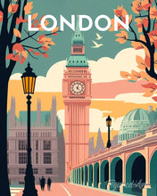 Afbeelding in Gallery-weergave laden, Diamond Painting - Reisposter Londen II