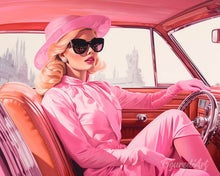 Afbeelding in Gallery-weergave laden, Diamond Painting - Diva's Roze Joyride
