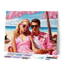 Afbeelding in Gallery-weergave laden, Diamond Painting - Strandgeliefden