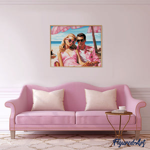 Diamond Painting - Strandgeliefden
