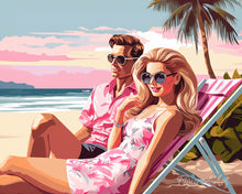 Afbeelding in Gallery-weergave laden, Diamond Painting - Strandliefde van de Diva