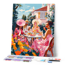 Afbeelding in Gallery-weergave laden, Diamond Painting - Roze Tuinfeest van de Divas