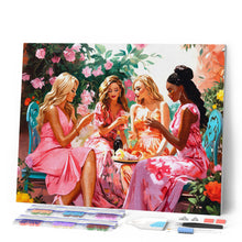 Afbeelding in Gallery-weergave laden, Diamond Painting - Toast van de Divas in de Tuin