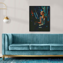 Afbeelding in Gallery-weergave laden, Diamond Painting - Art Deco Vrouw aan een Piano