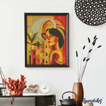 Afbeelding in Gallery-weergave laden, Diamond Painting - Art Deco Vrouw in Cuba