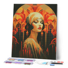 Afbeelding in Gallery-weergave laden, Diamond Painting - Art Deco Vrouw