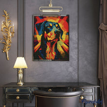 Afbeelding in Gallery-weergave laden, Diamond Painting - Art Deco Hond