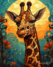 Afbeelding in Gallery-weergave laden, Diamond Painting - Giraffe Art Deco