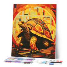 Afbeelding in Gallery-weergave laden, Diamond Painting - Schildpad Art Deco