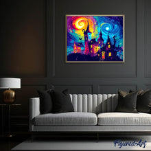 Afbeelding in Gallery-weergave laden, Diamond Painting - Fantasiekasteel