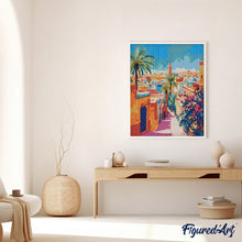 Afbeelding in Gallery-weergave laden, Diamond Painting - Marrakesh Marokko reeds ingelijst