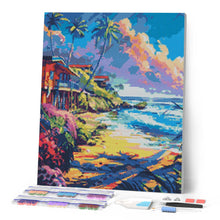 Afbeelding in Gallery-weergave laden, Diamond Painting - Strandhuizen