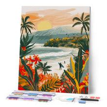 Afbeelding in Gallery-weergave laden, Diamond Painting - Tropisch strand
