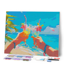 Afbeelding in Gallery-weergave laden, Diamond Painting - Toast op het strand