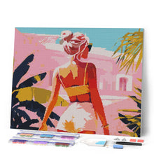 Afbeelding in Gallery-weergave laden, Diamond Painting - Zomerwandeling reeds ingelijst