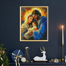 Afbeelding in Gallery-weergave laden, Diamond Painting - Heilige Familie reeds ingelijst